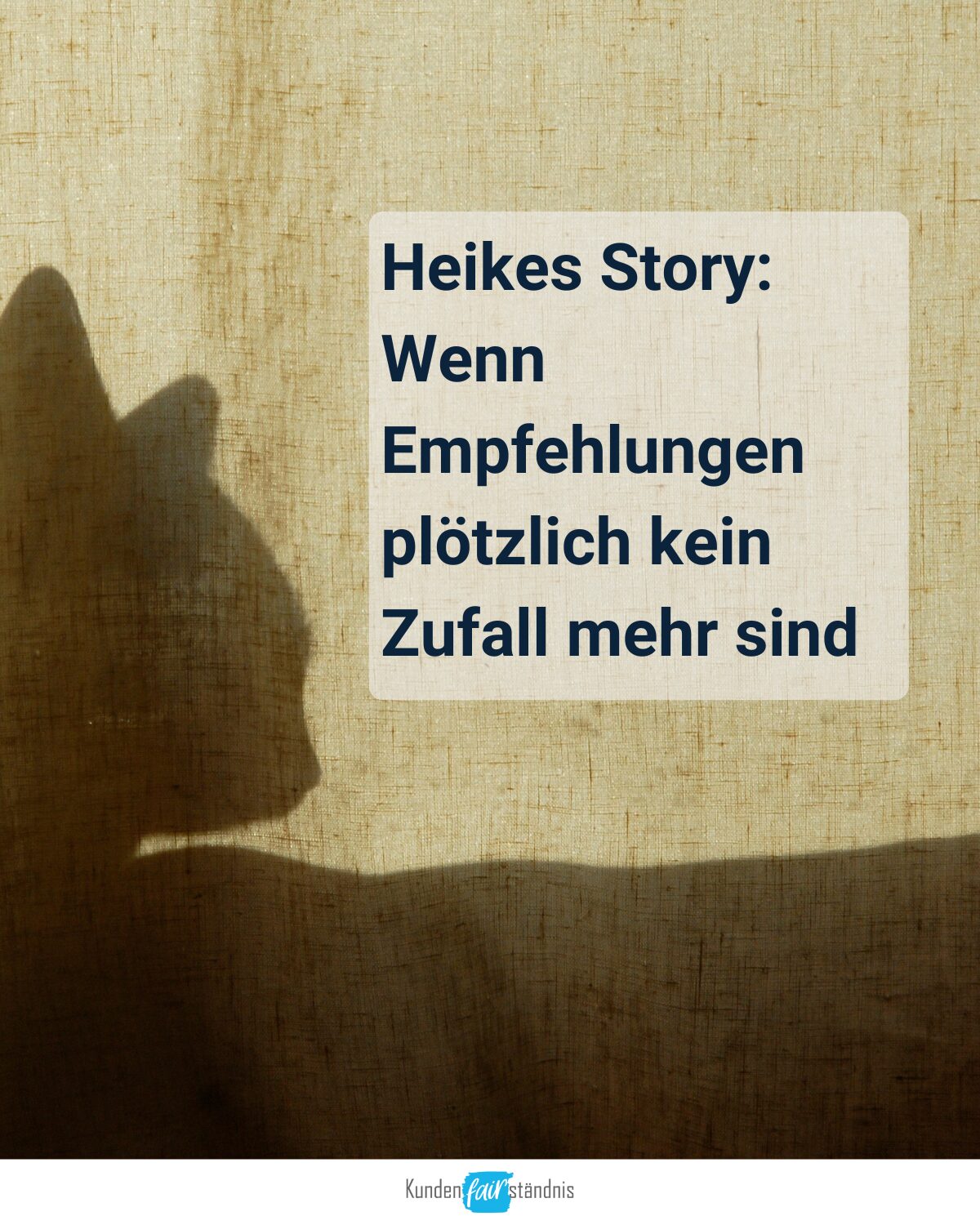 Wenn aus Zufall plötzlich Empfehlungen werden 1 Wenn Empfehlungen plötzlich kein Zufall mehr sind (1)